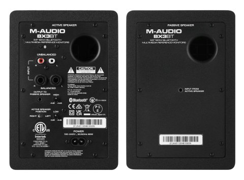 M-AUDIO M-AUDIO BX3 Pair BT - Para Monitorów Odsłuchowych Bluetooth M-AUDIO M-AUDIO BX3 Pair BT - Para Monitorów Odsłuchowych Bluetooth