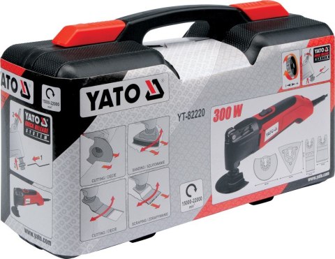 Narzędzie wielofunkcyjne z akcesoriami 300W YATO