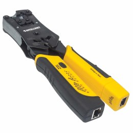 Intellinet INTELLINET ZACISKARKA WTYKÓW RJ45/RJ11/RJ12/RJ22 Z TESTEREM OKABLOWANIA 780124