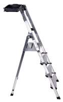 Krause Drabina 4 stopniowa aluminiowa Krause Secury 126528