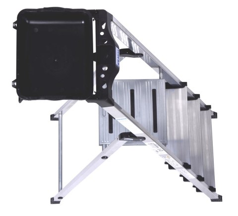 Krause Drabina 4 stopniowa aluminiowa Krause Secury 126528 Krause Drabina 4 stopniowa aluminiowa Krause Secury 126528