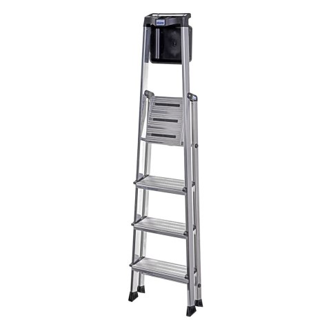 Krause Drabina 4 stopniowa aluminiowa Krause Secury 126528 Krause Drabina 4 stopniowa aluminiowa Krause Secury 126528