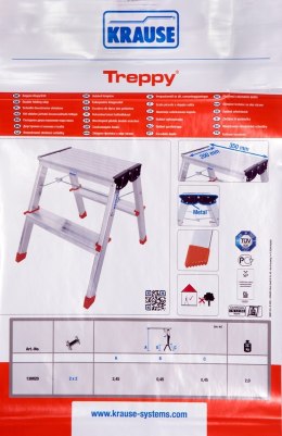 Krause Schodki dwustronne składane Krause Treppy 130020
