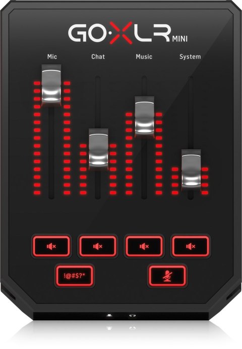 TC HELICON TC Helicon GoXLR Mini, mikser i interfejs audio USB TC HELICON TC Helicon GoXLR Mini, mikser i interfejs audio USB
