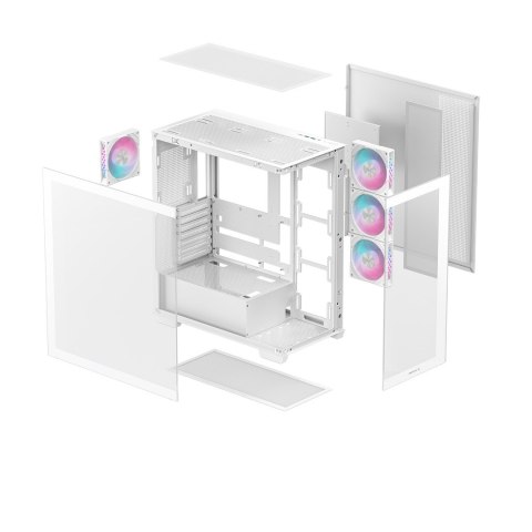 DEEPCOOL Obudowa DeepCool CG580 4F biała DEEPCOOL Obudowa DeepCool CG580 4F biała