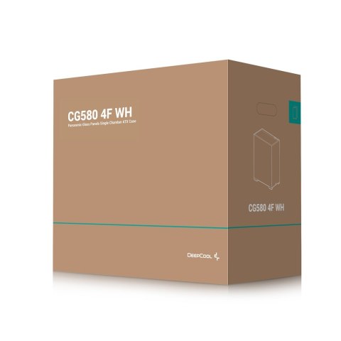 DEEPCOOL Obudowa DeepCool CG580 4F biała DEEPCOOL Obudowa DeepCool CG580 4F biała