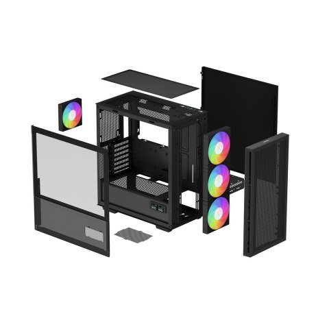 DEEPCOOL Obudowa DeepCool CH560 ARGB Digital Black (R-CH560-BKAPE4D-G-1) DEEPCOOL Obudowa DeepCool CH560 ARGB Digital Black (R-CH560-BKAPE4D-G-1)