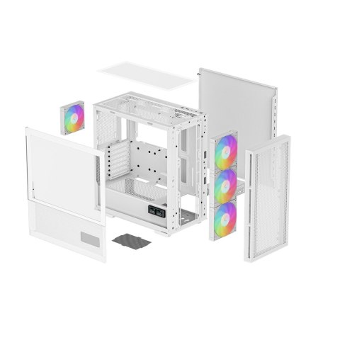 DEEPCOOL Obudowa DeepCool CH560 ARGB Digital White (R-CH560-WHAPE4D-G-1) DEEPCOOL Obudowa DeepCool CH560 ARGB Digital White (R-CH560-WHAPE4D-G-1)