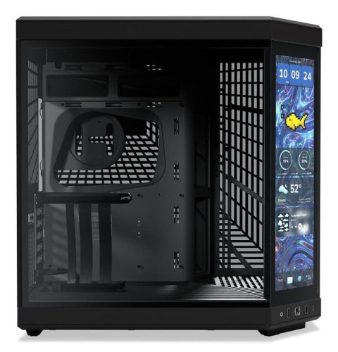 Hyte Hyte Y70 Midi Tower Touch Infinite - Pitch Black Hyte Hyte Y70 Midi Tower Touch Infinite - Pitch Black