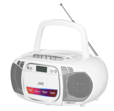 JVC Radioodtwarzacz JVC RC-E451W Boombox white JVC Radioodtwarzacz JVC RC-E451W Boombox white