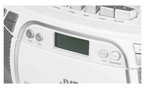 JVC Radioodtwarzacz JVC RC-E451W Boombox white JVC Radioodtwarzacz JVC RC-E451W Boombox white