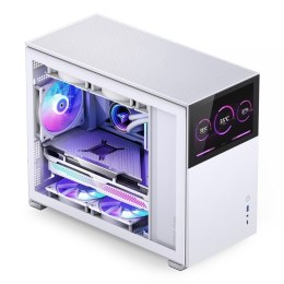 Jonsbo Obudowa Jonsbo D31 Screen Micro-ATX, Szkło Hartowane - biała