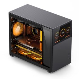 Jonsbo Obudowa Jonsbo D31 Screen Micro-ATX, Szkło Hartowane - czarna