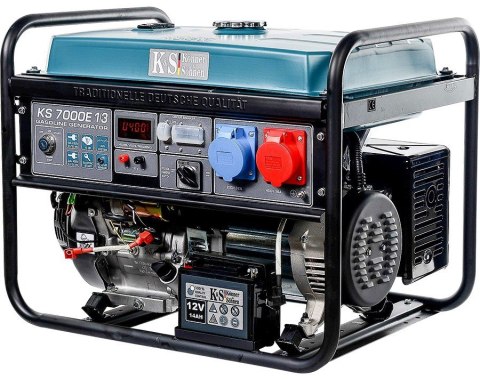 KÖNNER & SÖHNEN KÖNNER & SÖHNEN AGREGAT/GENERATOR BENZYNOWY 5,0kW 230/400V ROZRUCH ELEKTRYCZNY AVR VST KS7000E-1/3 KÖNNER & SÖHNEN KÖNNER & SÖHNEN AGREGAT/GENERATOR BENZYNOWY 5,0kW 230/400V ROZRUCH ELEKTRYCZNY AVR VST KS7000E-1/3