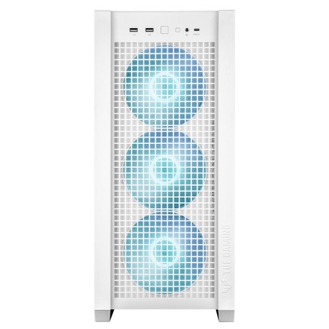 ASUS Obudowa Asus TUF GAMING GT302 TG ARGB WHITE ASUS Obudowa Asus TUF GAMING GT302 TG ARGB WHITE