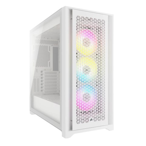 Corsair Obudowa Corsair iCUE 5000D RGB AIRFLOW Mid-Tower ATX Tempered Glass White (CC-9011243-WW)