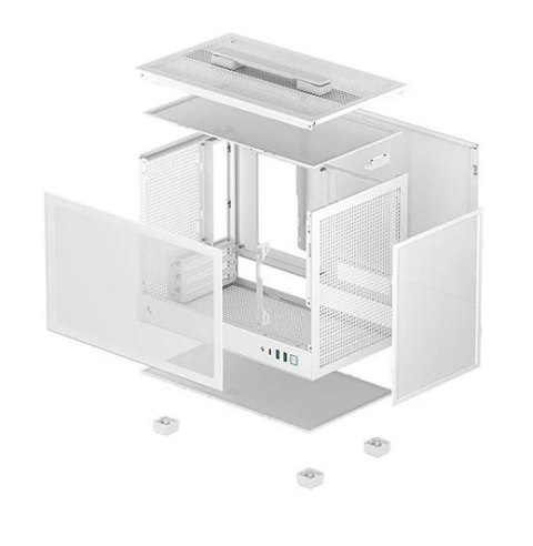 DEEPCOOL Obudowa DeepCool CH160 MESH WH DEEPCOOL Obudowa DeepCool CH160 MESH WH