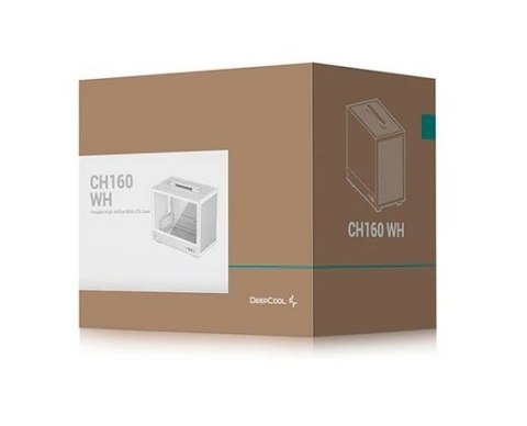 DEEPCOOL Obudowa DeepCool CH160 MESH WH DEEPCOOL Obudowa DeepCool CH160 MESH WH