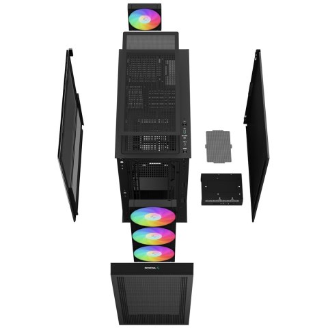DEEPCOOL Obudowa DeepCool CH560 ARGB BK DEEPCOOL Obudowa DeepCool CH560 ARGB BK