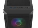 FURY FURY OBUDOWA KOMPUTEROWA FURY SHOBO SH4F RGB MIDI Z OKNEM CZARNA