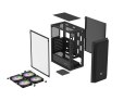 FURY FURY OBUDOWA KOMPUTEROWA FURY SHOBO SH4F RGB MIDI Z OKNEM CZARNA