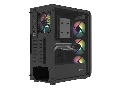 FURY FURY OBUDOWA KOMPUTEROWA FURY SHOBO SH4F RGB MIDI Z OKNEM CZARNA FURY FURY OBUDOWA KOMPUTEROWA FURY SHOBO SH4F RGB MIDI Z OKNEM CZARNA