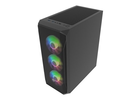 FURY FURY OBUDOWA KOMPUTEROWA FURY SHOBO SH4F RGB MIDI Z OKNEM CZARNA FURY FURY OBUDOWA KOMPUTEROWA FURY SHOBO SH4F RGB MIDI Z OKNEM CZARNA