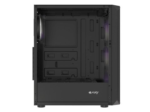 FURY FURY OBUDOWA KOMPUTEROWA FURY SHOBO SH4F RGB MIDI Z OKNEM CZARNA FURY FURY OBUDOWA KOMPUTEROWA FURY SHOBO SH4F RGB MIDI Z OKNEM CZARNA