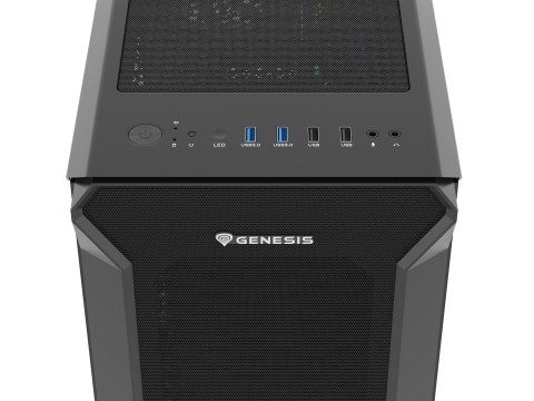 GENESIS GENESIS OBUDOWA IRID 505F MIDI TOWER Z OKNEM USB 3.0 NPC-1997 GENESIS GENESIS OBUDOWA IRID 505F MIDI TOWER Z OKNEM USB 3.0 NPC-1997
