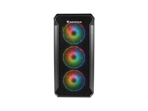 GENESIS Obudowa NATEC Genesis Irid 503 ARGB NPC-1559 (Micro ATX. Mini ITX; kolor czarny) GENESIS Obudowa NATEC Genesis Irid 503 ARGB NPC-1559 (Micro ATX. Mini ITX; kolor czarny)