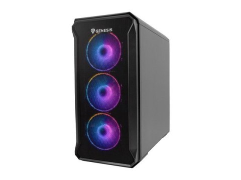 GENESIS Obudowa NATEC Genesis Irid 503 ARGB NPC-1559 (Micro ATX. Mini ITX; kolor czarny) GENESIS Obudowa NATEC Genesis Irid 503 ARGB NPC-1559 (Micro ATX. Mini ITX; kolor czarny)