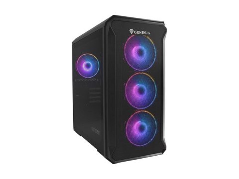 GENESIS Obudowa NATEC Genesis Irid 503 ARGB NPC-1559 (Micro ATX. Mini ITX; kolor czarny) GENESIS Obudowa NATEC Genesis Irid 503 ARGB NPC-1559 (Micro ATX. Mini ITX; kolor czarny)