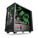 Thermaltake Obudowa Thermaltake Versa H17 Window CA-1J1-00S1WN-00 (Micro ATX, Mini ATX; kolor czarny)