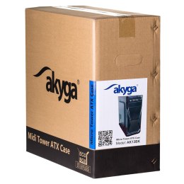 Akyga Obudowa Akyga AK13BK (ATX, Micro ATX, Mini ATX, Mini ITX; kolor czarny)