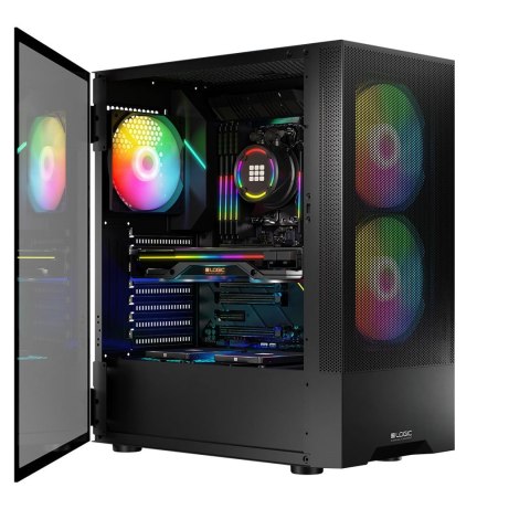 LOGIC LOGIC OBUDOWA ARYA ARGB MIDI USB 3.0 BLACK LOGIC LOGIC OBUDOWA ARYA ARGB MIDI USB 3.0 BLACK