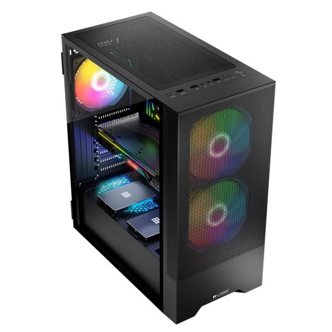 LOGIC LOGIC OBUDOWA ARYA ARGB MIDI USB 3.0 BLACK LOGIC LOGIC OBUDOWA ARYA ARGB MIDI USB 3.0 BLACK