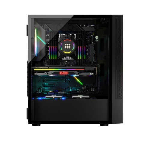 LOGIC LOGIC OBUDOWA ARYA ARGB MIDI USB 3.0 BLACK LOGIC LOGIC OBUDOWA ARYA ARGB MIDI USB 3.0 BLACK