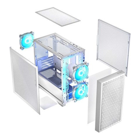 LOGIC LOGIC OBUDOWA DART PRO ARGB MINI USB TYPE-C BIAŁA LOGIC LOGIC OBUDOWA DART PRO ARGB MINI USB TYPE-C BIAŁA
