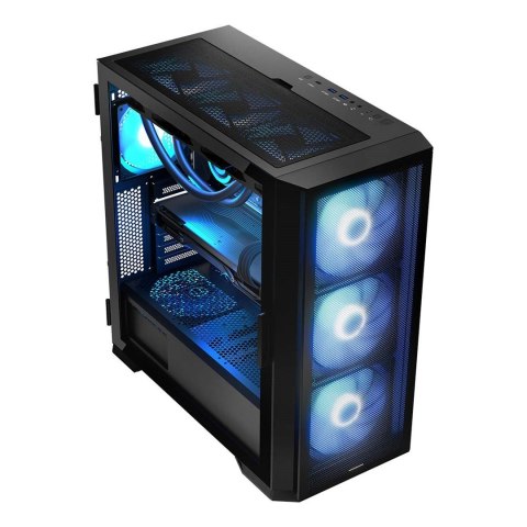 MODECOM MODECOM OBUDOWA HORIZON ARGB FLOW MIDI USB TYPE -C CZARNA MODECOM MODECOM OBUDOWA HORIZON ARGB FLOW MIDI USB TYPE -C CZARNA