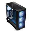 MODECOM MODECOM OBUDOWA HORIZON ARGB FLOW MIDI USB TYPE -C CZARNA
