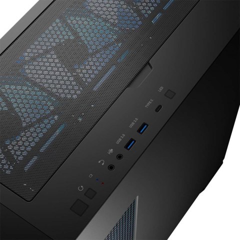 MODECOM MODECOM OBUDOWA HORIZON ARGB FLOW MIDI USB TYPE -C CZARNA MODECOM MODECOM OBUDOWA HORIZON ARGB FLOW MIDI USB TYPE -C CZARNA