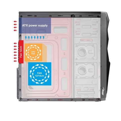 Akyga Obudowa Akyga AK995BK (ATX, Micro ATX, Mini ITX; kolor czarny) Akyga Obudowa Akyga AK995BK (ATX, Micro ATX, Mini ITX; kolor czarny)
