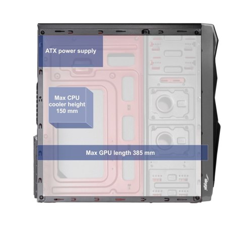 Akyga Obudowa Akyga AK995BK (ATX, Micro ATX, Mini ITX; kolor czarny) Akyga Obudowa Akyga AK995BK (ATX, Micro ATX, Mini ITX; kolor czarny)