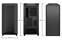 BE QUIET! OBUDOWA BE QUIET! Dark Base 701 Black