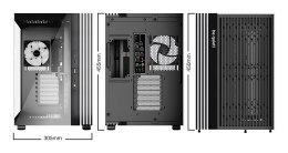BE QUIET! OBUDOWA BE QUIET! Light Base 600 LX Black