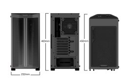 BE QUIET! OBUDOWA BE QUIET! PURE BASE 500 FX BLACK