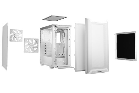 BE QUIET! OBUDOWA BE QUIET! PURE BASE 501 Airflow White