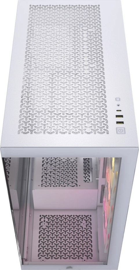 Corsair ICUE LINK 3500X RGB Tempered Glass Mid-Tower, White Corsair ICUE LINK 3500X RGB Tempered Glass Mid-Tower, White