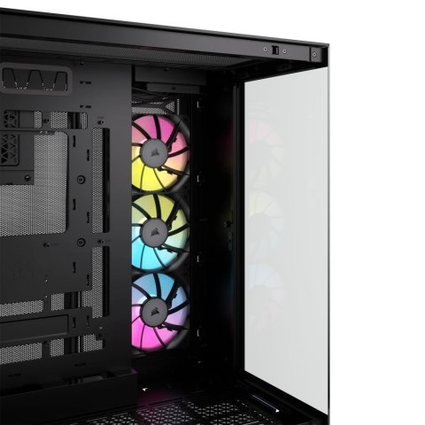 Corsair ICUE LINK 6500X RGB Tempered Glass Mid-Tower, Black Corsair ICUE LINK 6500X RGB Tempered Glass Mid-Tower, Black