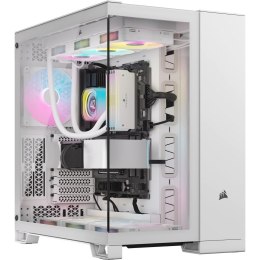 Corsair ICUE LINK 6500X RGB Tempered Glass Mid-Tower, White